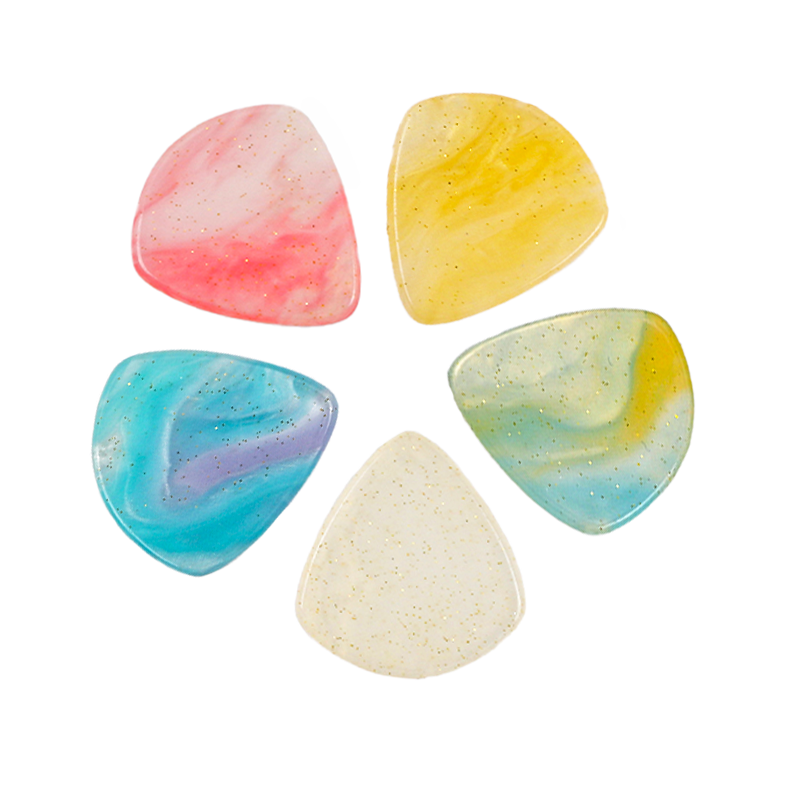 Electric Guitar Pick Pack - ปิ๊กกีตาร์ 5 ชิ้น ปิ๊กกีตาร์บาง ปิ๊กกีตาร์หนา ทำมือ