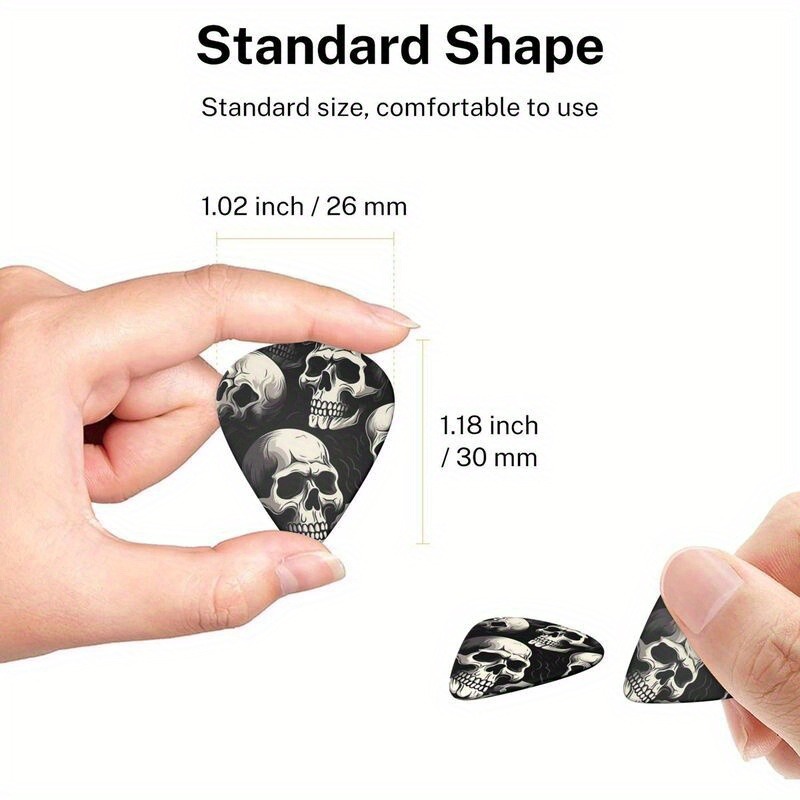 ใหม่ชุดกีตาร์ชุด 6 ชิ้น-สองด้า - Electric Guitar Pick Pack บทวิจารณ์และราคา