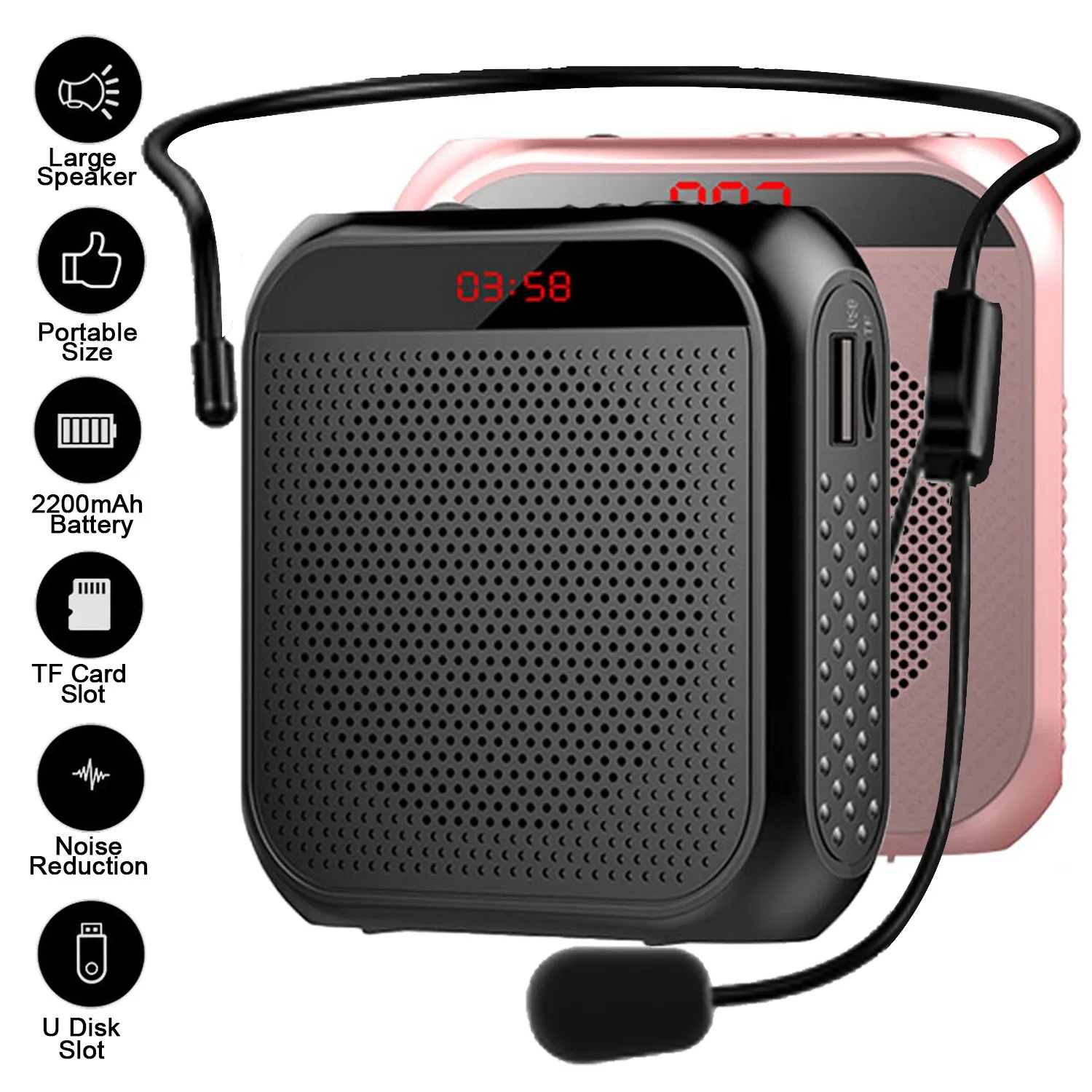 เครื่องขยายเสียงแบบพกพา Megaph - Portable Amplifier Mini บทวิจารณ์และราคา