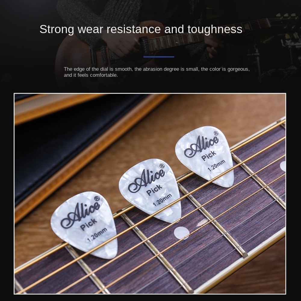 5ชิ้นปิ๊กกีต้าร์เลือกเพลงอะคูส - Electric Guitar Pick Pack บทวิจารณ์และราคา