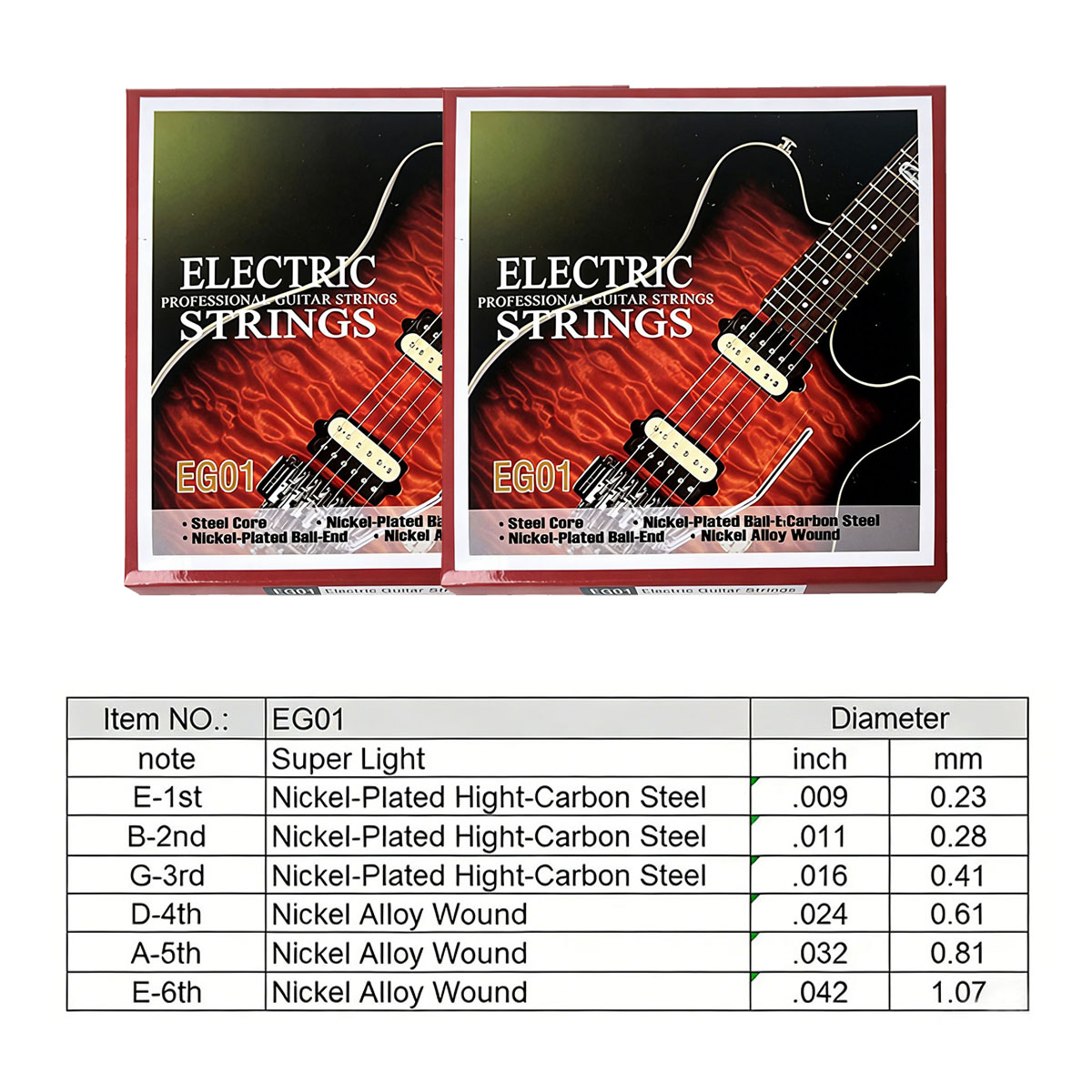 มิวาเยอร์ 1 ชุด CG01/AG01/EG01 - Electric Guitar Pick Pack บทวิจารณ์และราคา