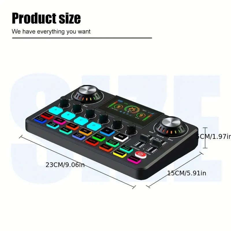 มิกเซอร์เสียง, การ์ดเสียงสดพร้ - Audio Music Voice Changer บทวิจารณ์และราคา