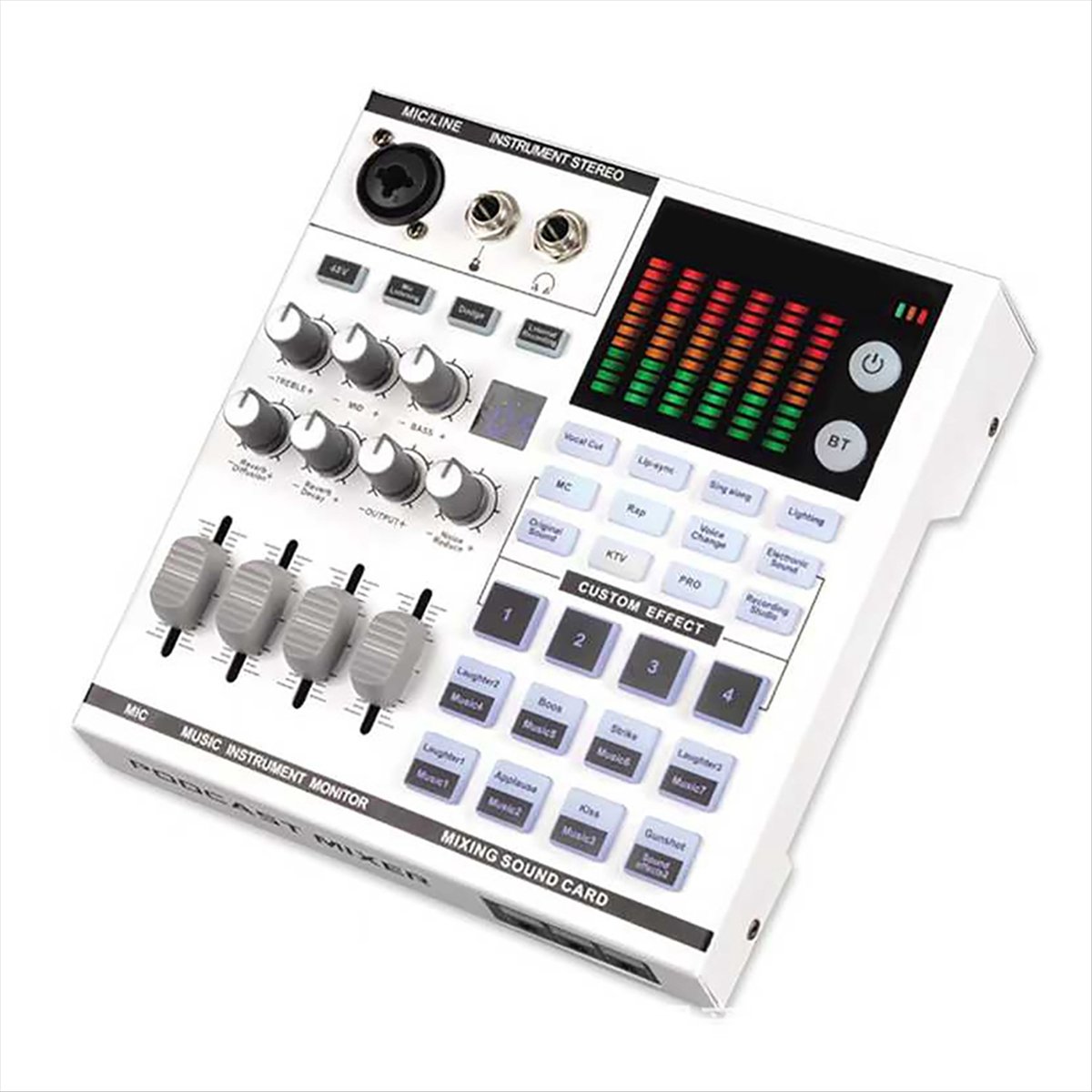 การ์ดเสียง DTC5 SN800 สำหรับกา - Audio Music Voice Changer บทวิจารณ์และราคา
