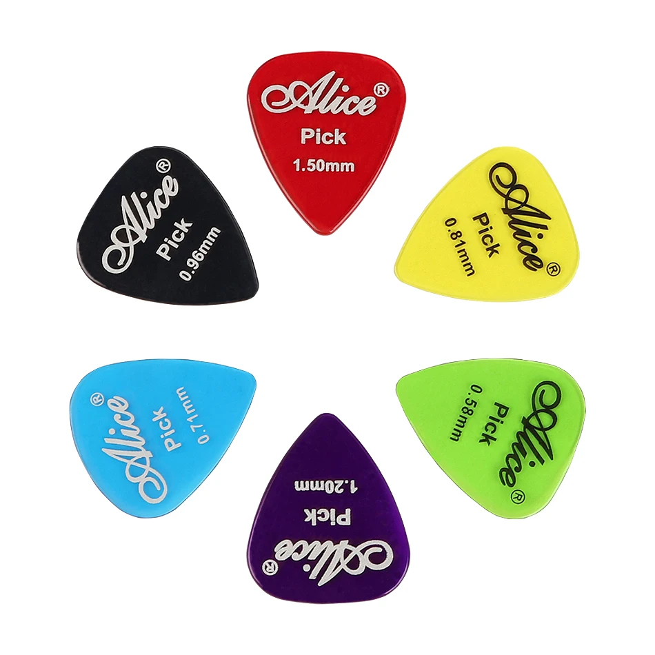 Alice AP-100H 100 ชิ้น/เซ็ตใส  - Electric Guitar Pick Pack บทวิจารณ์และราคา