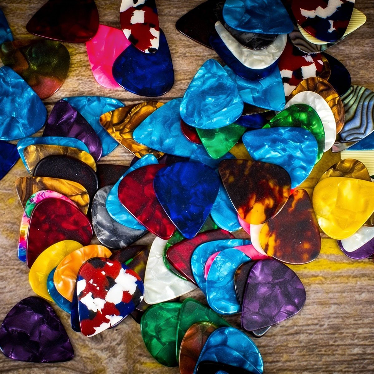 84 ชิ้น 0.46 มม. ชุดปิ๊กกีตาร์ - Electric Guitar Pick Pack บทวิจารณ์และราคา