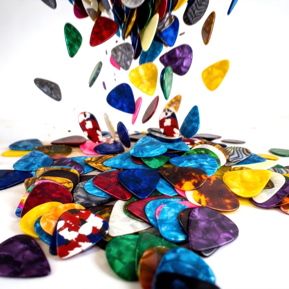 84 ชิ้น 0.46 มม. ชุดปิ๊กกีตาร์ - Electric Guitar Pick Pack บทวิจารณ์และราคา