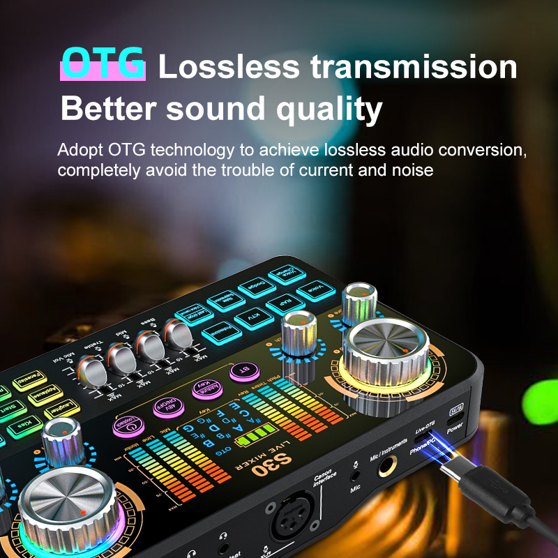 มิกเซอร์เสียง S30 DJ Mixing Ef - Audio Music Voice Changer บทวิจารณ์และราคา
